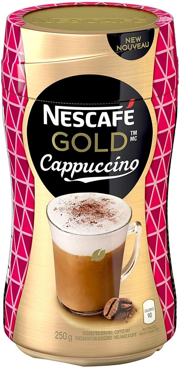 NESCAFÉ Gold Cappuccino Instant Coffee Jar, 250 Grams - Image 5