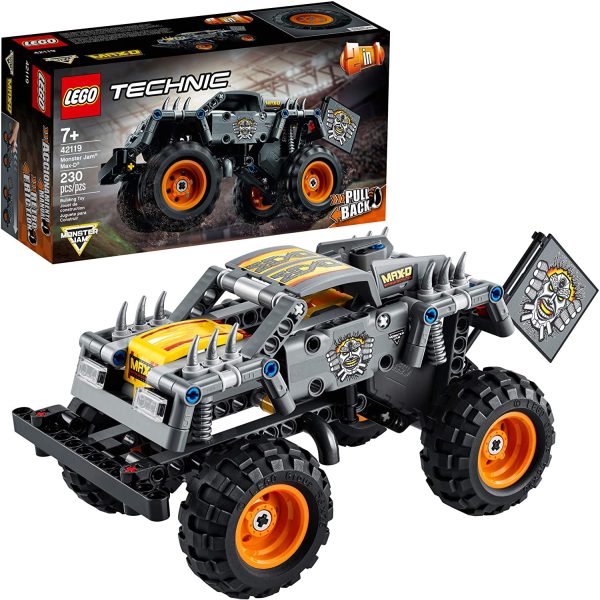 LEGO Technic Monster Jam Max-D 42119 Model Building Kit for Boys and Girls Who Love Monster Truck Toys, New 2021 (230 Pieces) - Image 2