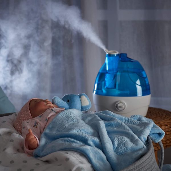 ??? Cool Mist Humidifier {2.2L Water Tank} Quiet Ultrasonic Humidifiers for Bedroom & Large room - Adjustable -360?? Rotation Nozzle, Auto-Shut Off, Humidifiers for Babies Nursery & Whole House - Image 5