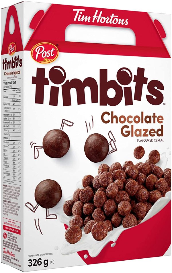 Timbits Cereal Chocolate Glazed, 326g - Image 3