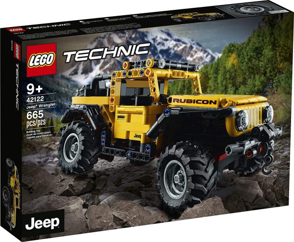 LEGO Technic Jeep Wrangler 42122; an Engaging Model Building Kit for Kids Who Love High-Performance Toy Vehicles, New 2021 (665 Pieces) - Image 2