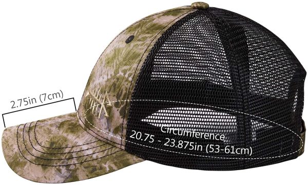 Bassdash Altimate Fishing Hat Mesh Back for Men Women Adjustable Baseball Trucker Cap - Image 5