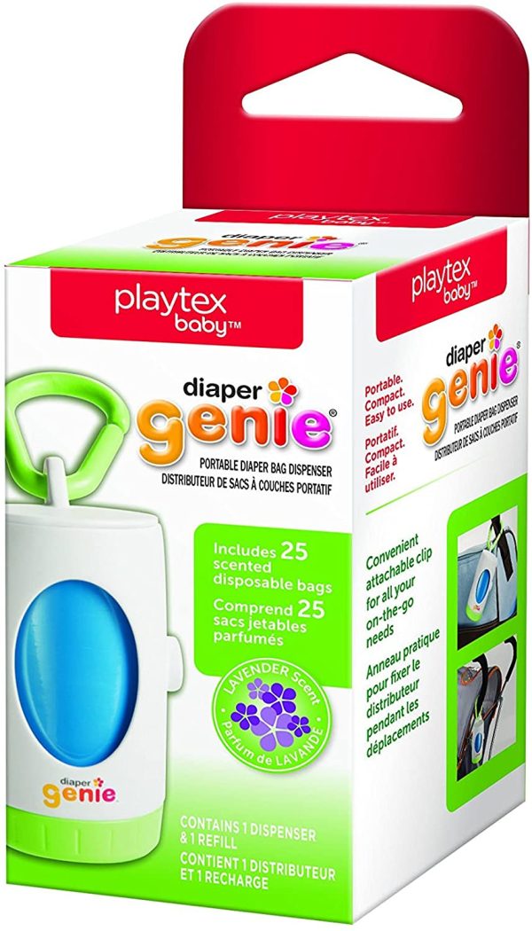 Playtex Baby Diaper Genie Portable Diaper Pail Bag Dispenser - Image 4