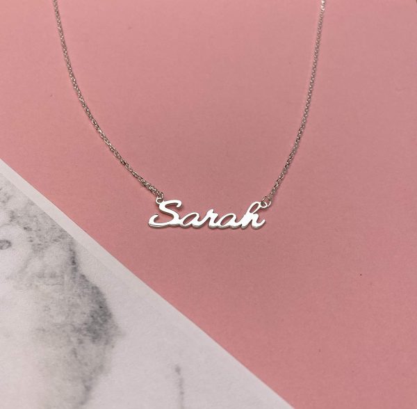 Personalized Name Necklace - Silver Name Necklace - Gold Mama Necklace - Custom Name Necklace - Gift for Her - Christmas Gift - Image 6