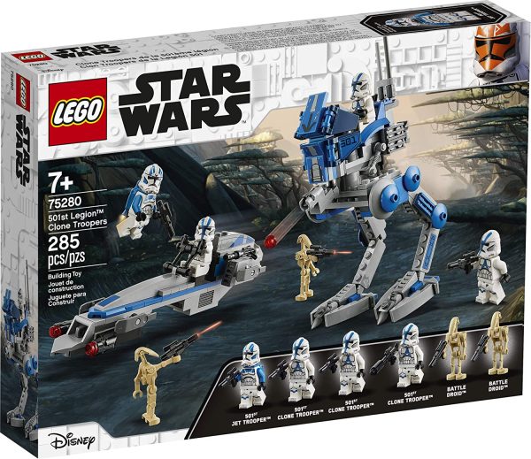 LEGO Star Wars 501st Legion Clone Troopers 75280 Building Kit, Cool Action Set for Creative Play and Awesome Building; Great Gift or Special Surprise for Kids, New 2020 (285 Pieces) - Image 7