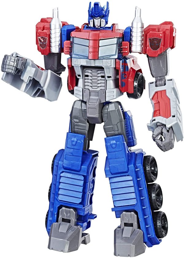 Transformers Toys Heroic Optimus Prime Action Figure - Timeless Large-Scale Figure, Changes into Toy Truck - Toys for Kids 6 and Up, 11-inch - Image 7