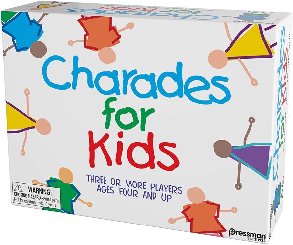 Pressman Charades for Kids -- The 'No Reading Required' Family Game, 5" - Image 5