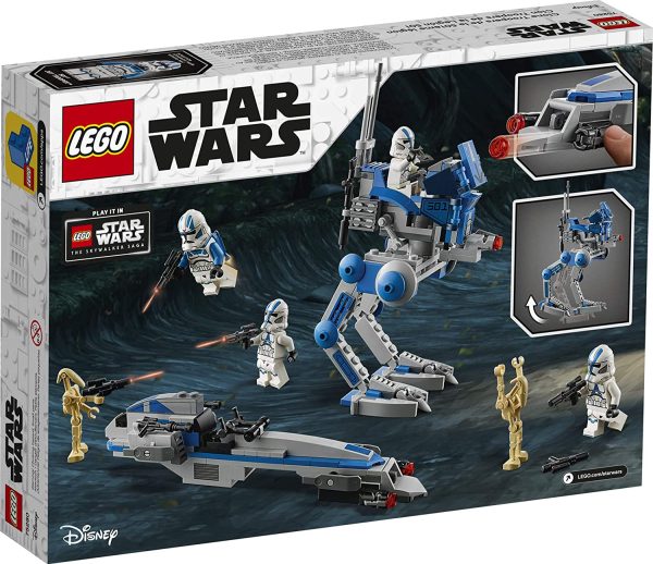 LEGO Star Wars 501st Legion Clone Troopers 75280 Building Kit, Cool Action Set for Creative Play and Awesome Building; Great Gift or Special Surprise for Kids, New 2020 (285 Pieces) - Image 3