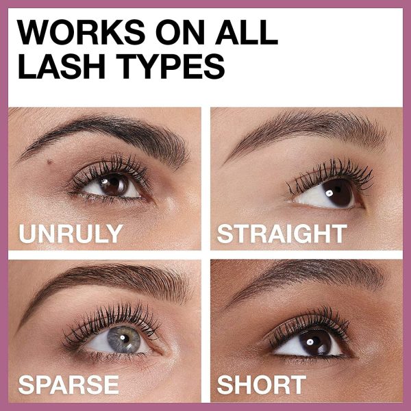 Maybelline New York Lash Sensational Mascara, Blackest Black, 2 Grams, Pack of 2 (Packaging May Vary) - Image 2