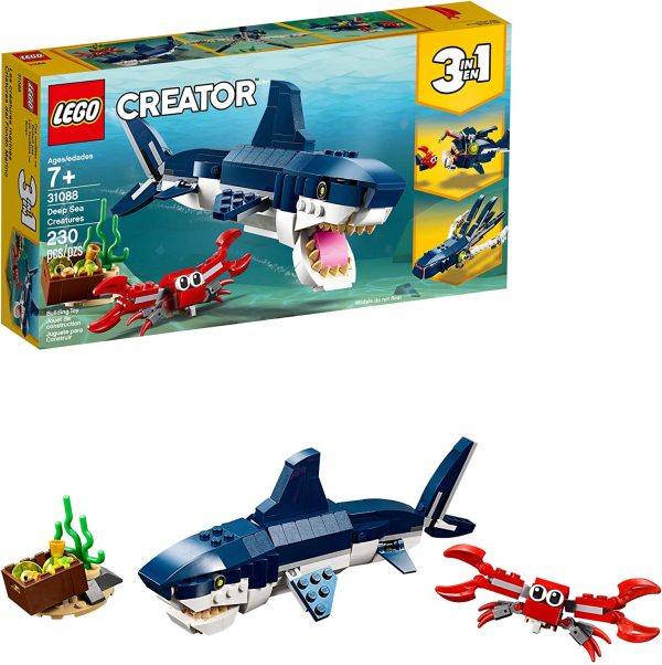 LEGO Creator 3in1 Deep Sea Creatures 31088 Building Kit (230 Piece) - Image 6