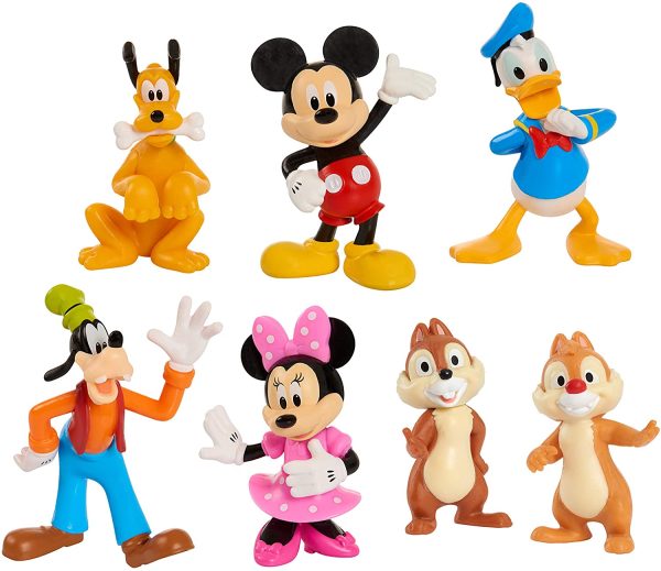 Mickey Mouse 7-Piece Figure Set, Mickey Mouse Clubhouse Toys, Amazon Exclusive - Image 4