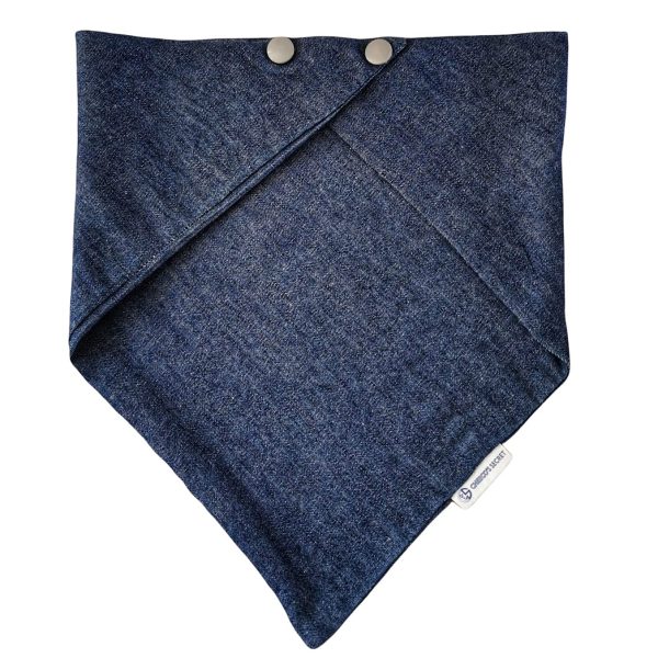 Denim Dog Cat Bandana (Large) - Image 3