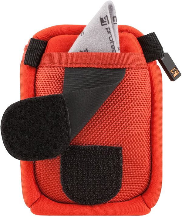 Protec Trumpet 3-Piece Neoprene Mouthpiece Pouch, Red