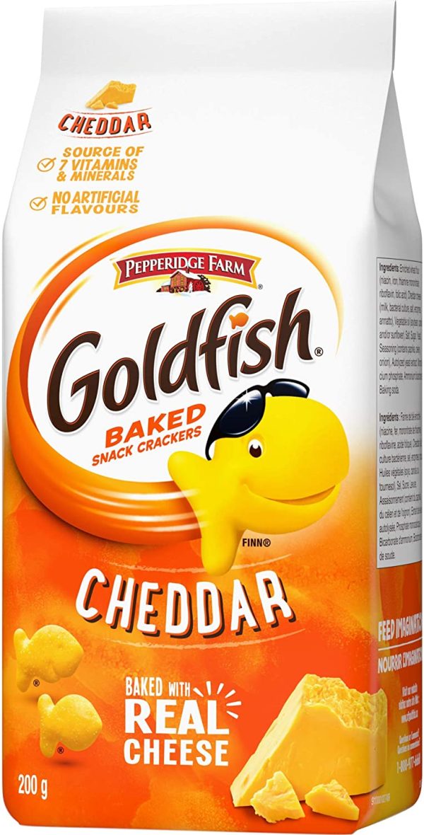 PEPPERIDGE FARM Goldfish Cheddar Crackers, 200 Grams - Image 3