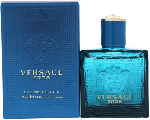 Versace Eros EDT Cologne, 0.17 Ounce