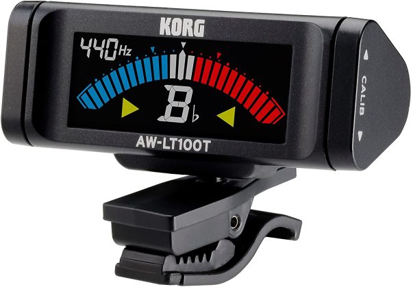 Tuner Chromatic Korg AWLT100T Trumpet/Trombone Clip On Black - Image 2