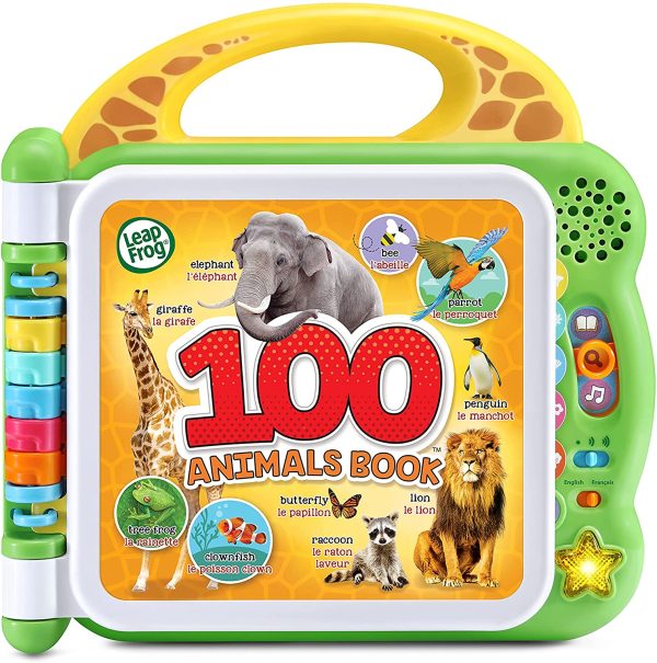 LeapFrog 100 Animals Book (Bilingual - English/French) Multicolor - Image 3