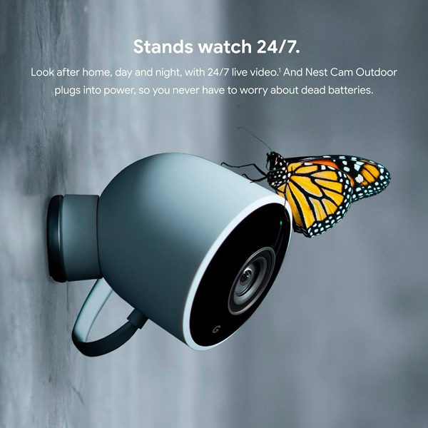 Nest Cam Outdoor Security Camera 2 Pack - Image 2