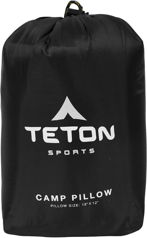 TETON Sports Camp Pillow; Great for Travel, Camping and Backpacking; Washable - Image 3