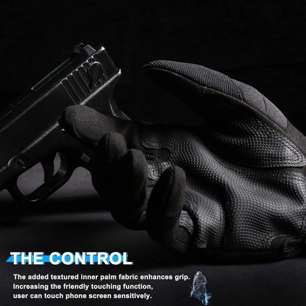 WTACTFUL Tactical Gloves for Men Touchscreen Military Gear Combat Shooting Motorcycle Gloves - Image 4