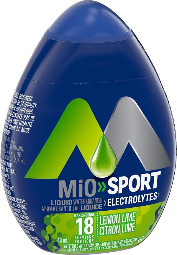 Sport Lemon Lime Electrolyte Liquid Water Enhancer, 48mL - Image 3