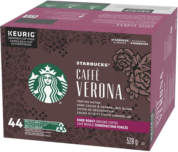 Verona, Dark Roast Coffee, Single Serve Keurig K-Cup Pods, 44 Capsules - Image 7