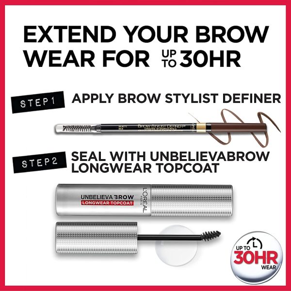 L'Oréal Paris Stylist Brow Definer, Skinny Brow Pencil, Blonde