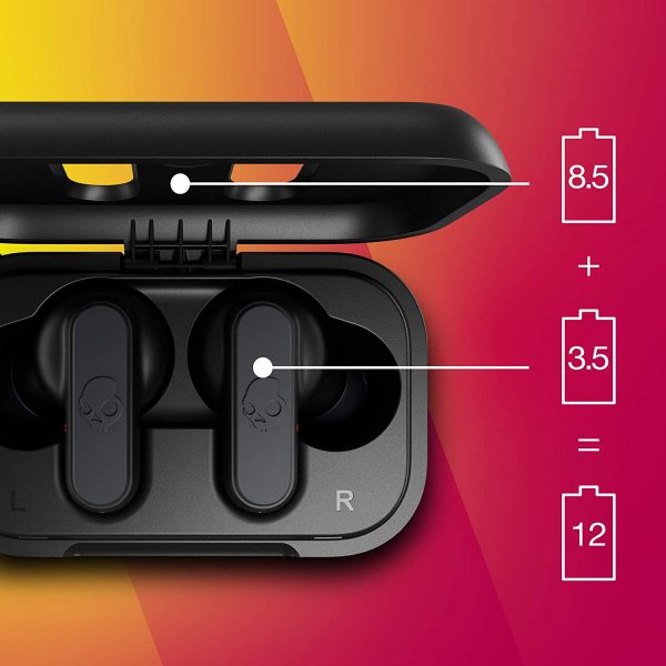 Skullcandy Dime True Wireless Earbuds, True Black (S2DMW-P740) - Image 5