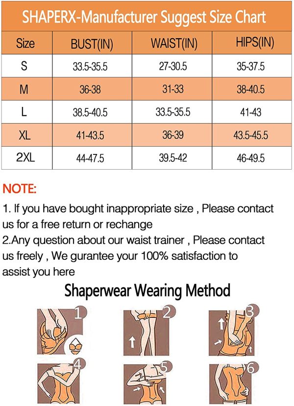 SHAPERX Shapewear for Women Tummy Control Fajas Seamless Body Shaper Open Bust Mid-Thigh Bodysuit Shorts