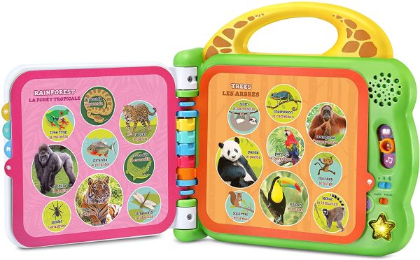 LeapFrog 100 Animals Book (Bilingual - English/French) Multicolor - Image 2