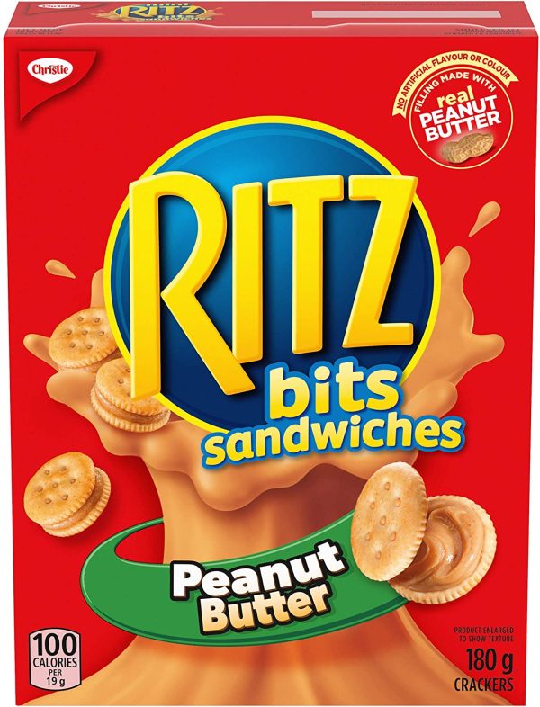 Ritz Bits Peanut Butter Crackers, 180g