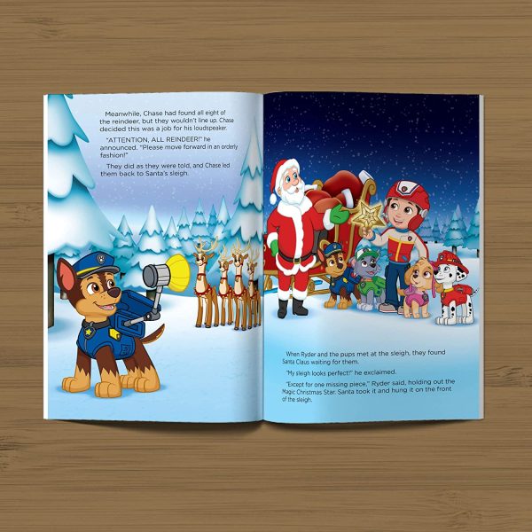 Personalized PAW Patrol Book: My Christmas Adventure with the Pups (Large Hardback) - Image 2