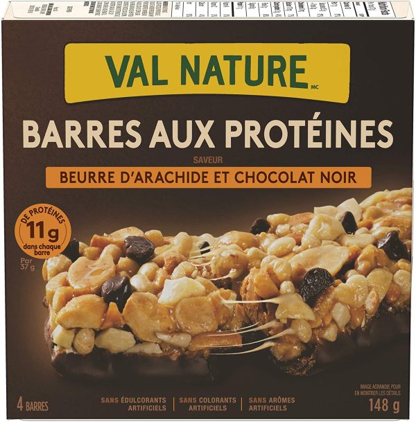 NATURE VALLEY Protein Bars Peanut Butter Dark Chocolate, 4-Count, 148 Gram - Image 5