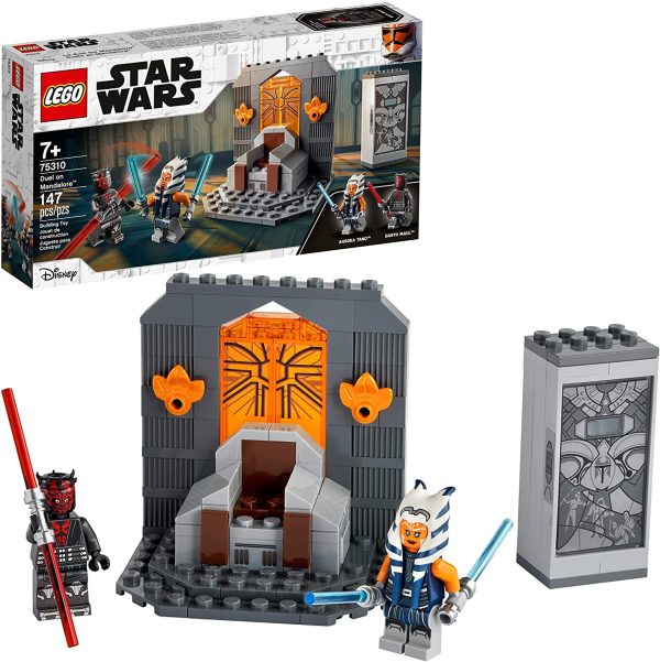 LEGO Star Wars Duel on Mandalore 75310 Awesome Toy Building Kit Featuring Ahsoka Tano and Darth Maul; New 2021 (147 Pieces) - Image 5