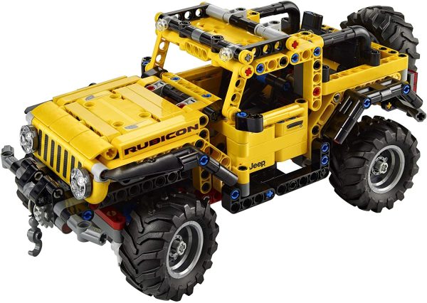 LEGO Technic Jeep Wrangler 42122; an Engaging Model Building Kit for Kids Who Love High-Performance Toy Vehicles, New 2021 (665 Pieces) - Image 4