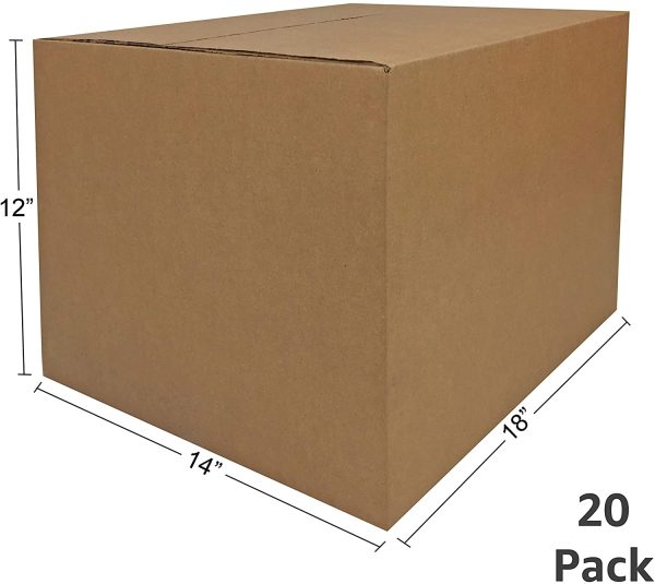 uBoxes Moving Boxes Bundle of 18"x14"x12" (Medium Boxes - Pack of 20) - Image 5