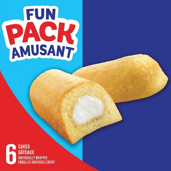 Twinkies Cakes with Creamy Filling, Cake Snacks, Contains 6 cakes (Individually Wrapped) - Image 3