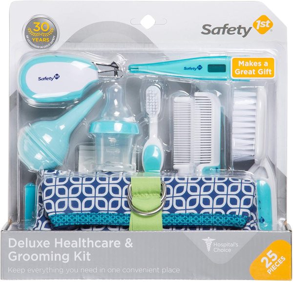 Safety 1st Deluxe Healthcare & Grooming Kit - 25 Pack, Arctic Blue - Image 5