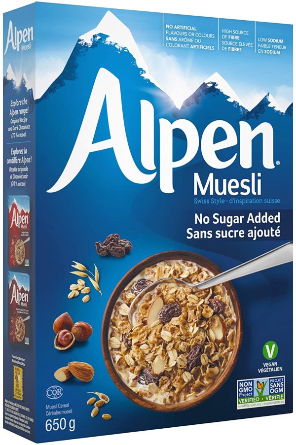 Alpen Muesli No Sugar Added, 650 g - Image 7