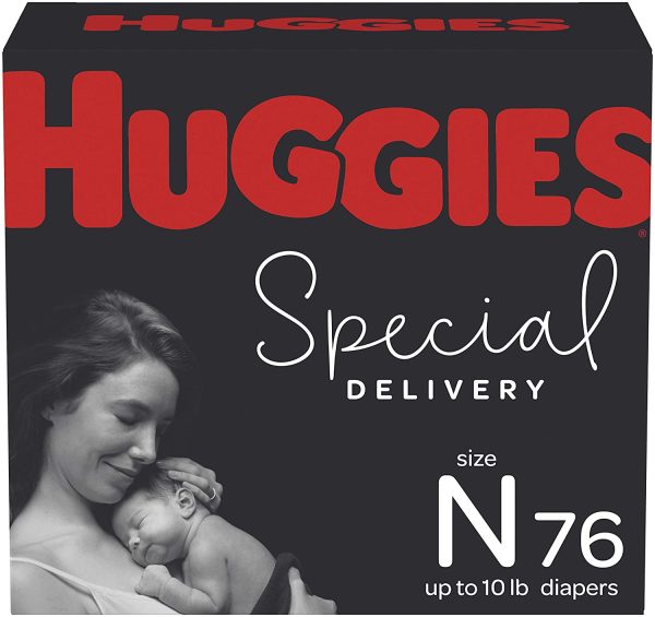 Newborn Diapers - Huggies Special Delivery Hypoallergenic Disposable Baby Diapers, 76ct, Giga Pack - Image 6