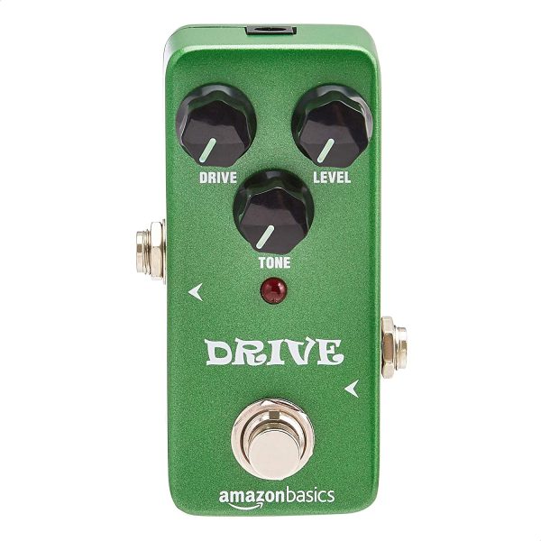 Amazon Basics Overdrive Guitar Effect Pedal - True Bypass, 2 Modes - Image 2