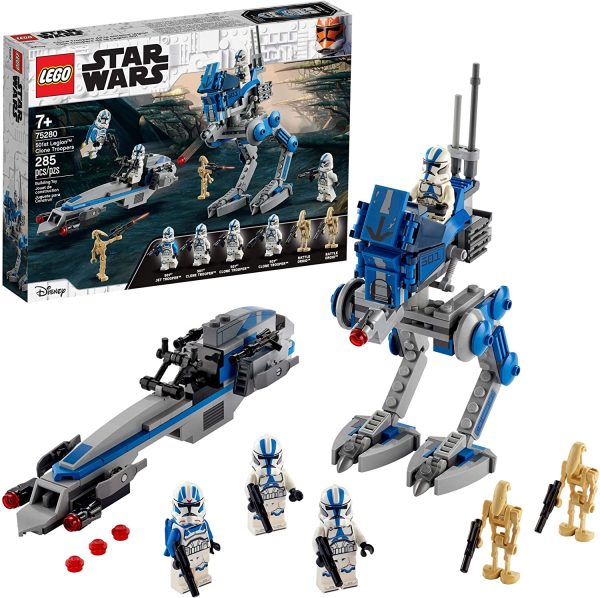 LEGO Star Wars 501st Legion Clone Troopers 75280 Building Kit, Cool Action Set for Creative Play and Awesome Building; Great Gift or Special Surprise for Kids, New 2020 (285 Pieces) - Image 6