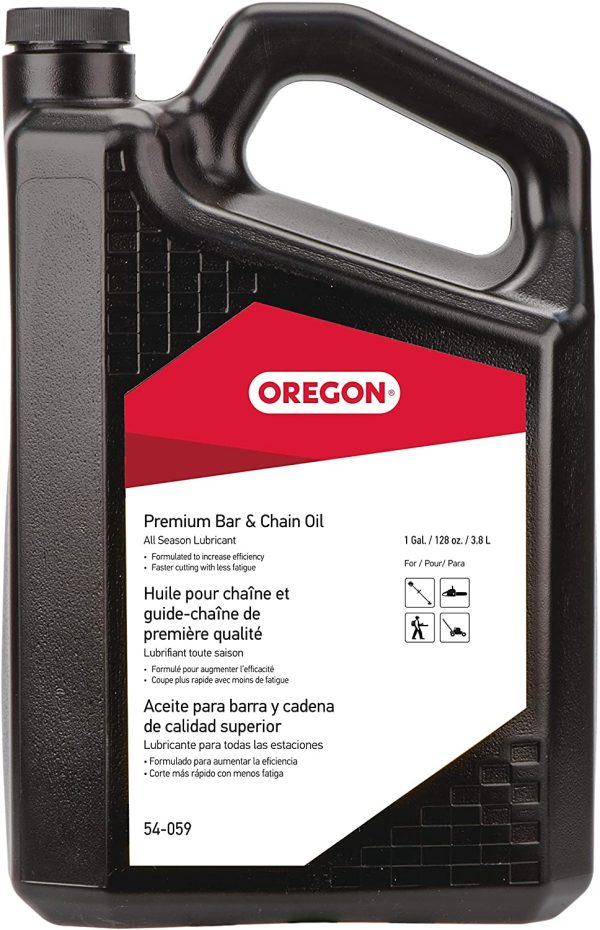 Oregon Chainsaw Bar and Chain Oil, 1 Gallon Bottle (128 fl.oz / 4500 ml) (54-059) - Image 3