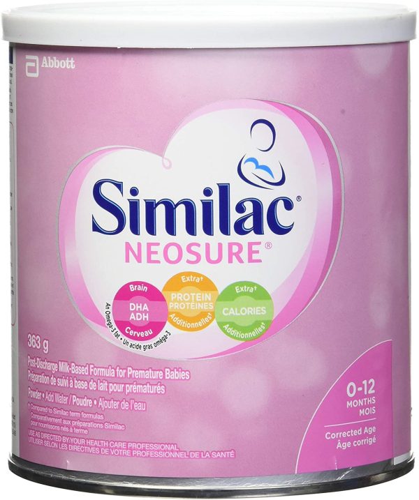 Similac Neosure Post-discharge Baby Formula Powder for Preterm Babies, Up To 12 Months, Pink, 363g - Image 6