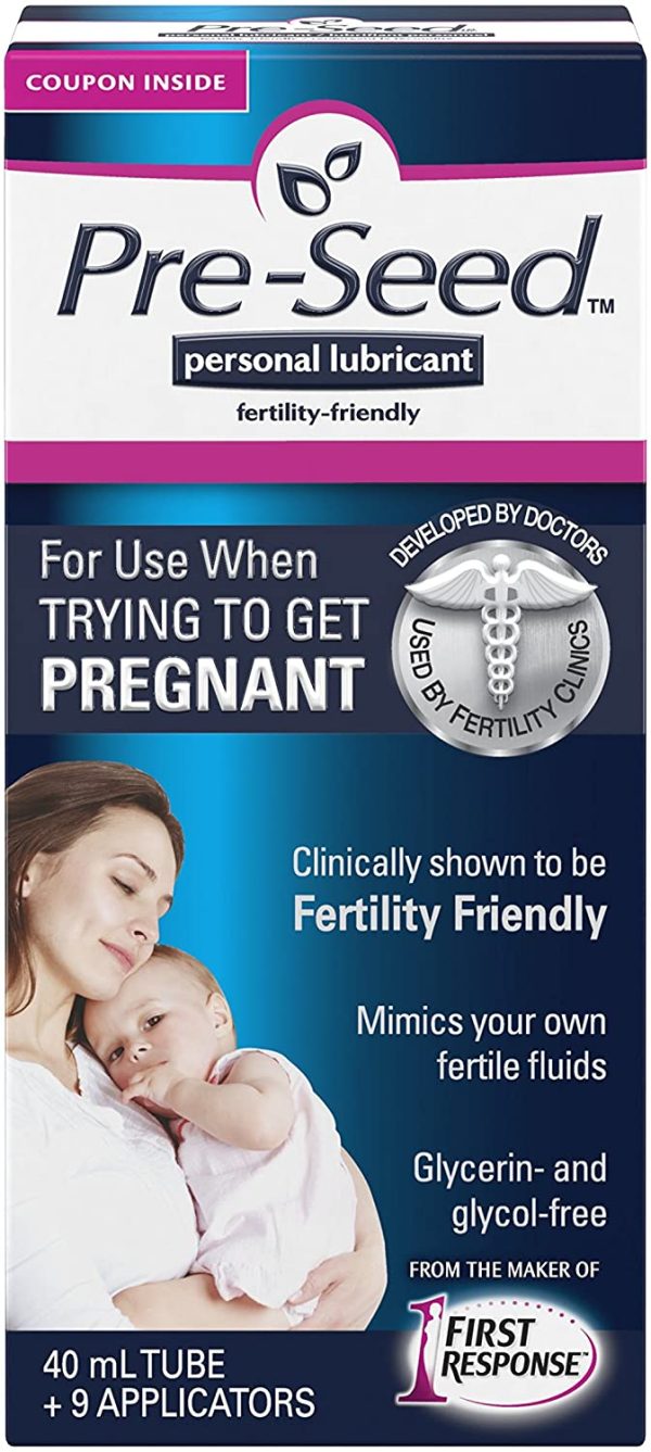 Pre-Seed Fertility Friendly Personal Lubricant, 40-mL Tube and 9 Applicators - Image 3