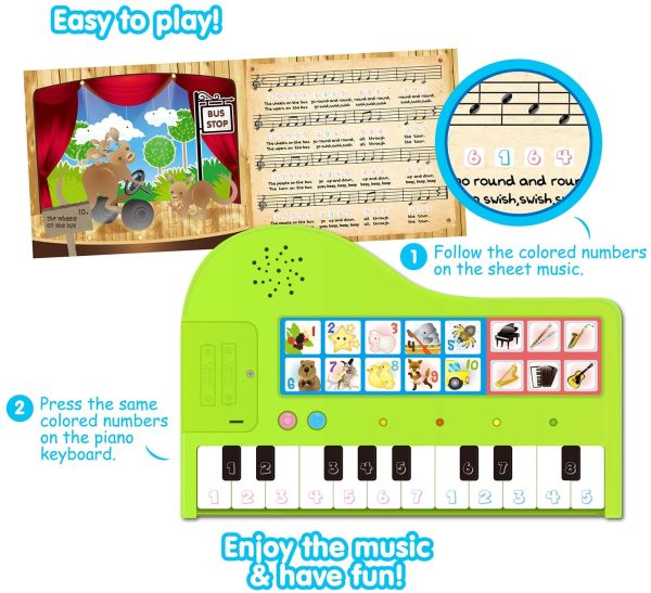 BEST LEARNING My First Piano Book - Educational Musical Toy for Toddlers Kids Ages 3 Years and up - Ideal Gift for Boys and Girls - Image 6