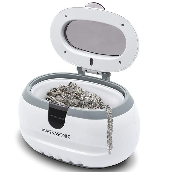 Magnasonic Professional Ultrasonic Jewelry Cleaner Machine for Cleaning Eyeglasses, Watches, Rings, Necklaces, Coins, Razors, Dentures, Combs, Tools, Parts, Instruments (CD2800) - Image 6