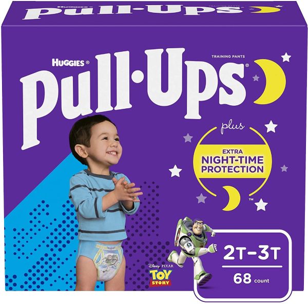 Boys Potty Training Underwear, Easy Open Training Pants 2T-3T, Pull-Ups Night-Time for Toddlers, 68 ct, Giga Pack - Image 6