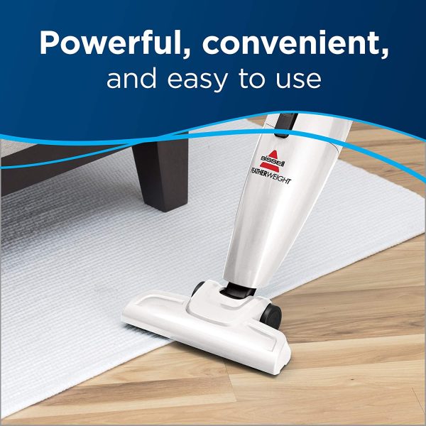 Bissell - Stick Vacuum - Featherweight White - Ultra-lightweight and compact - Versatile Lift-Off Hand Vacuum - 2.1 Amp motor in a 3lb vacuum - Image 5