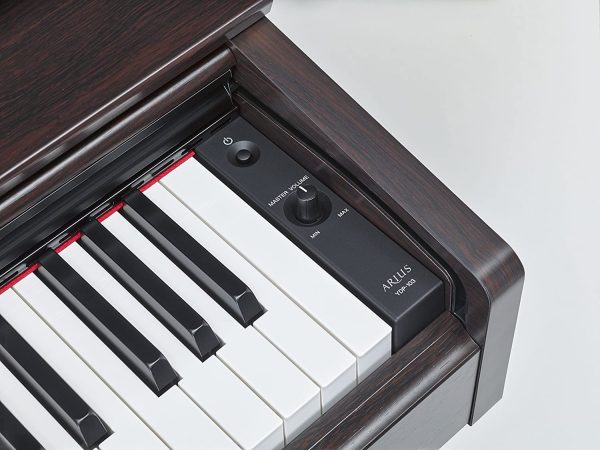 Yamaha ydp143b Arius â€??Serie Consola Piano digital con banco, color negro, Palo de rosa oscuro